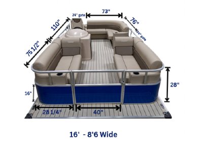 Complete Pontoon Fence Kit