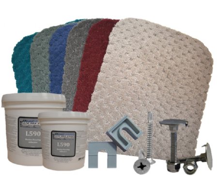 24oz Pontoon Carpet Kit (8.5' W x 16' L)