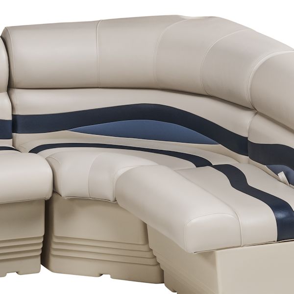 Wise Radius Pontoon Boat Seat Corner