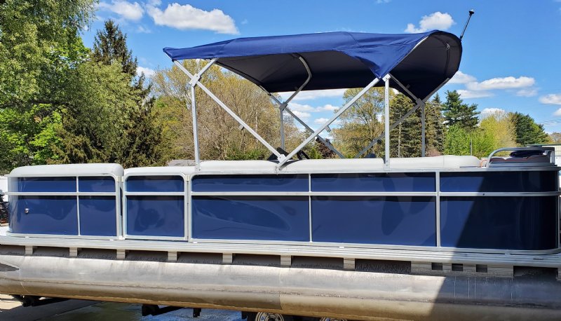 pontoon boat bimini