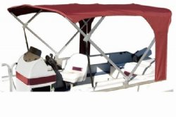 Buggy Style Pontoon Bimini Top (8' x 8' x 1-1/4") 