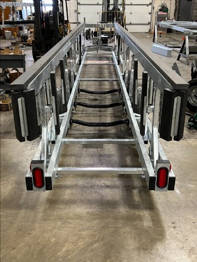 galvanized pontoon boat trailer