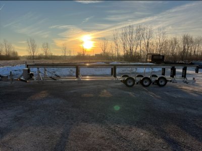 genesis pontoon lift trailers