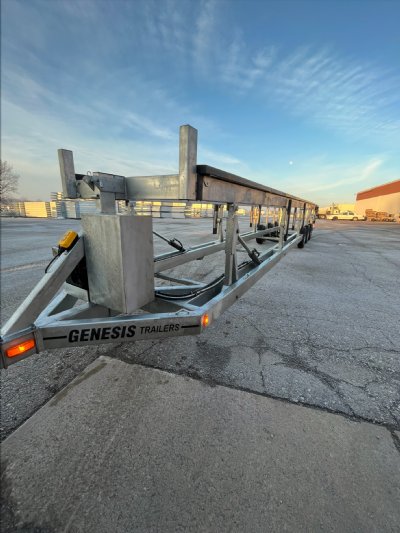 genesis pontoon lift trailer