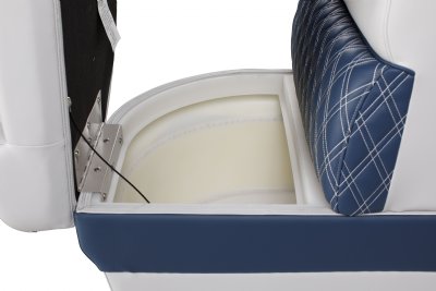 boat seat with storage