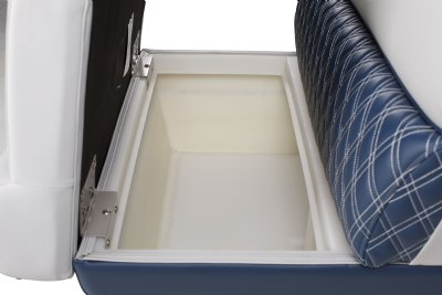 pontoon bench seat storage