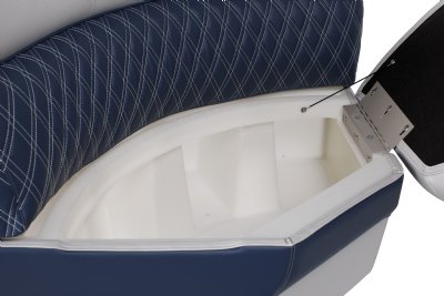 boat seat with storage