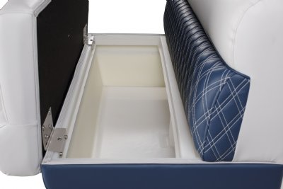 boat seat with storage